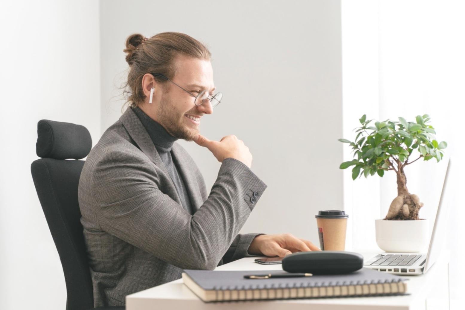 Data analysis process showing financial metrics and trends